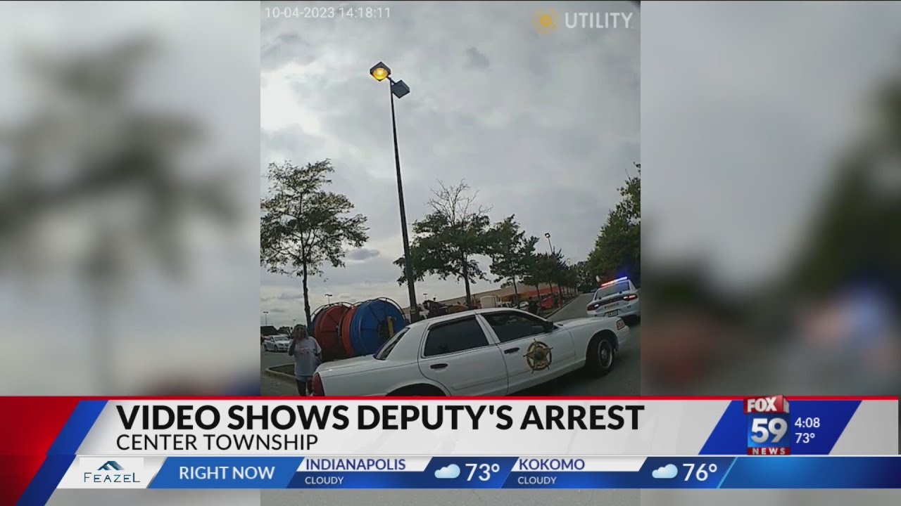 Body camera footage shows Center Township Constable cursing out police