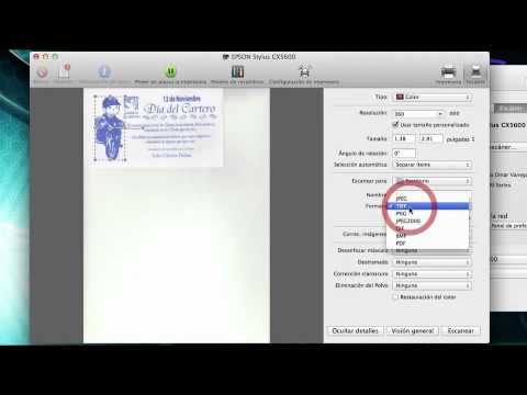 Como hacer un escaneado en MAC