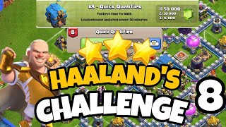 Clash Of Clans : 👍 Base Visits!! Haaland's Challenge!! Can you do it in 30 seconds #clashofclans