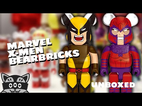 Marvel X-Men Bearbricks - UNBOXED EP157 - YouTube