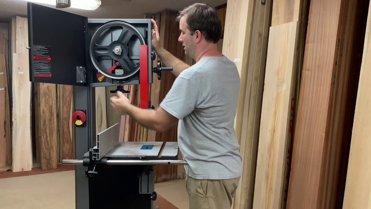 Laguna 1412 Band Saw Assembly and Features Review YouTube
