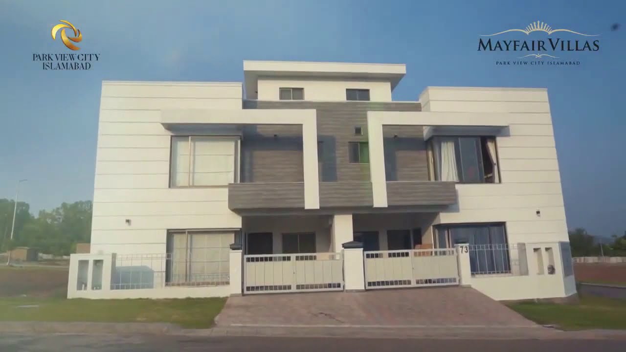 Presenting Mayfair Villas In Park View City Islamabad Youtube