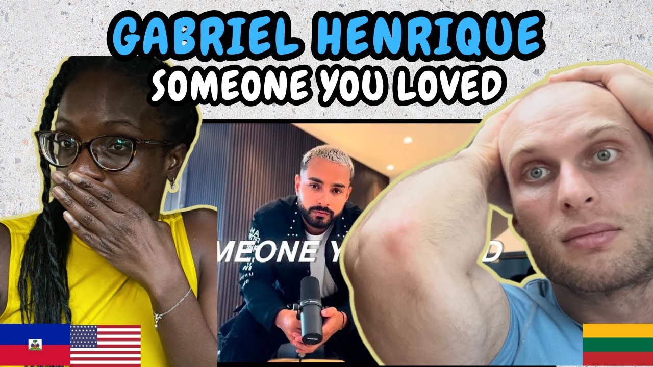 REACTION TO Gabriel Henrique - Someone You Loved | FIRST TIME WATCHING