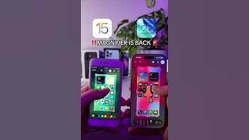 Magnifier is back on iOS26