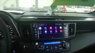 Автомагнитола на android NaviPilot DROID7S на Toyota RAV4 2018