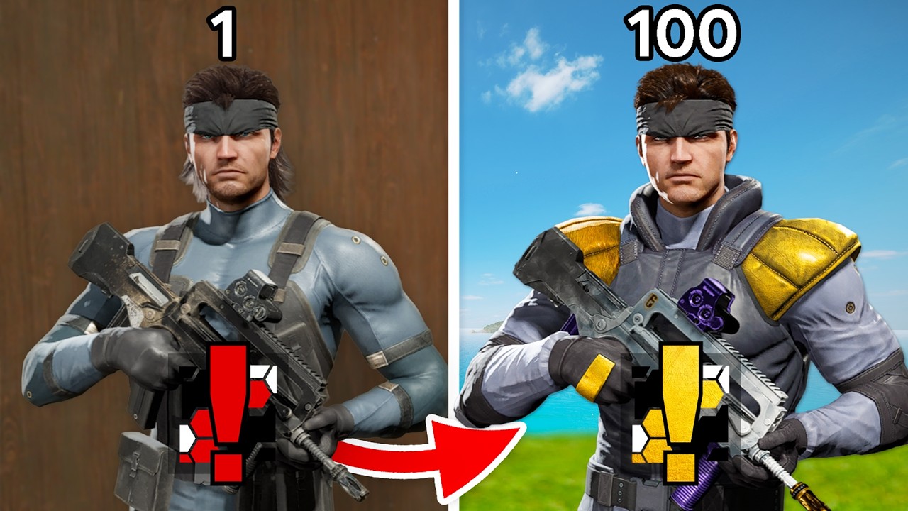 I Spent 100 Rounds only playing Solid Snake