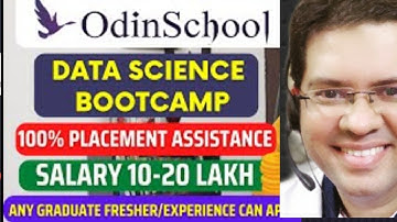 😍DATA SCIENCE JOBS | BEST DATA SCIENCE BOOTCAMP 2022 | DATA SCIENCE FULL BOOTCAMP | Odin School