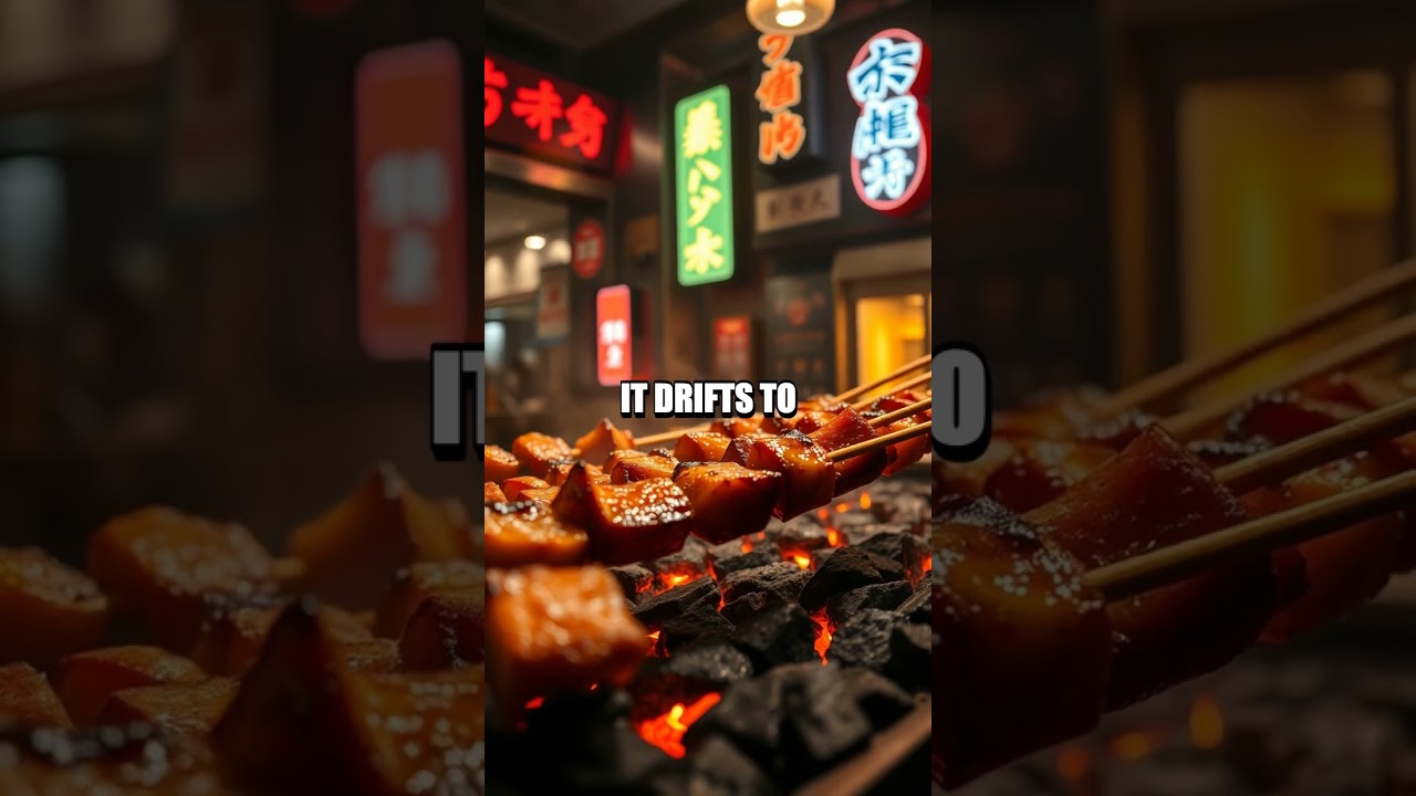 Wanderer’s Cart Across Global Night Markets