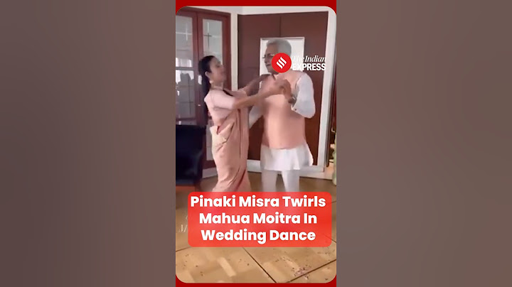 Newlyweds Mahua Moitra & Pinaki Misra Dance On ‘Raat Ke Humsafar’