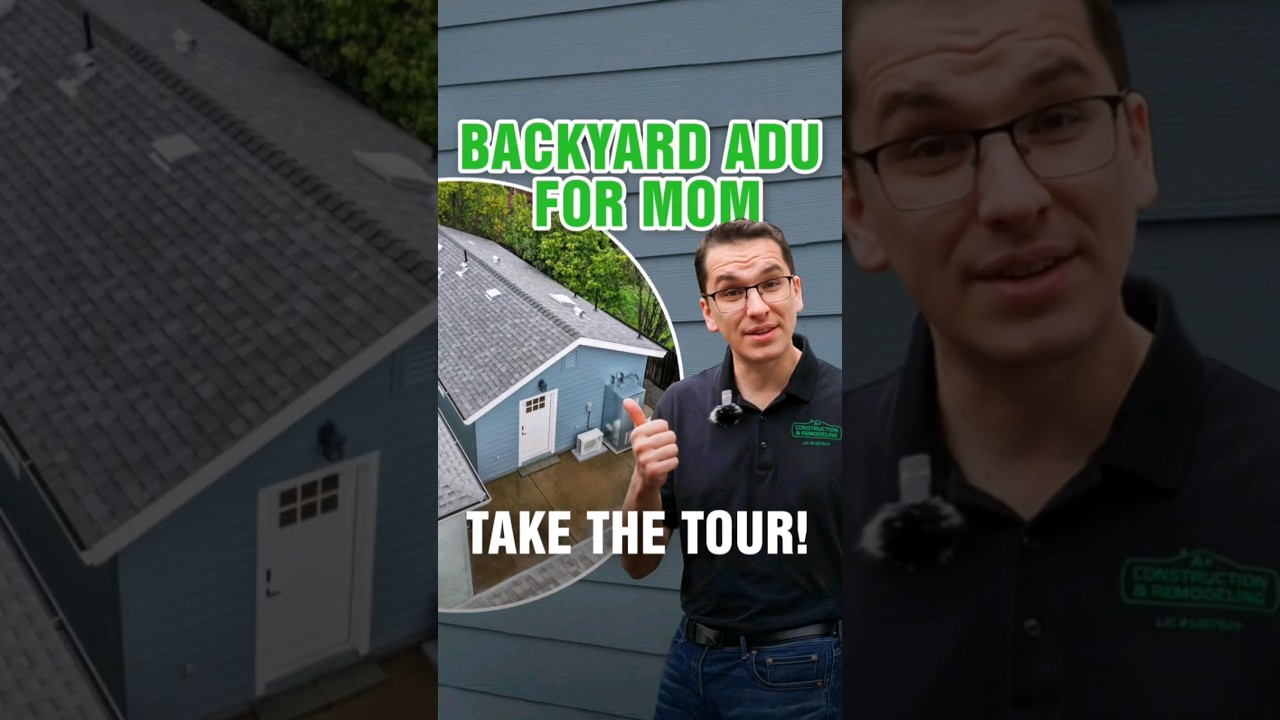 Backyard ADU for Mom – Take the Tour! 