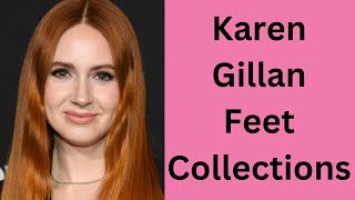 Karen Gillan Feet Collections