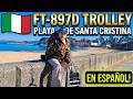Yaesu FT-897D TROLLEY: Beaches On The Air, Playa de Santa Cristina (I5HKK)