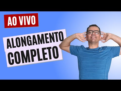  ALONGAMENTO COMPLETO AO VIVO Com AURÉLIO -  ALONGAMENTO COMPLETO AO VIVO Com AURÉLIO