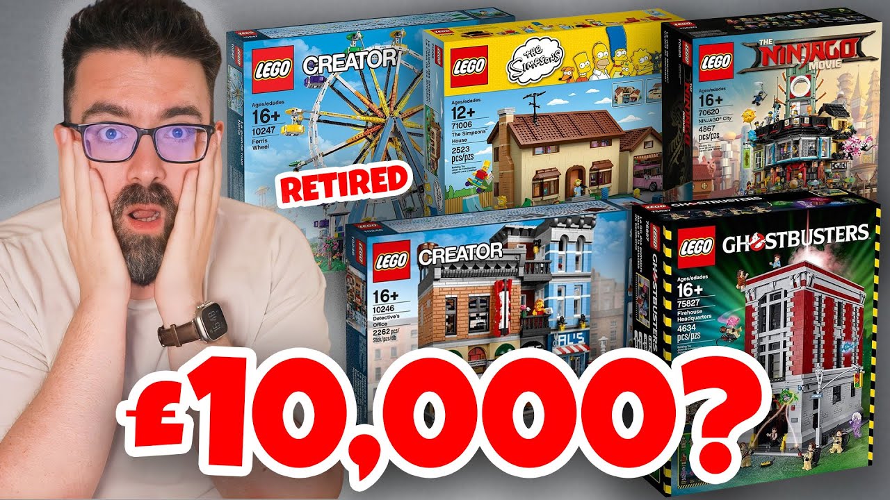 These Retired LEGO Sets Would Ruin Me Financially - YouTube