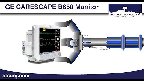 GE CARESCAPE B650 Monitor Video