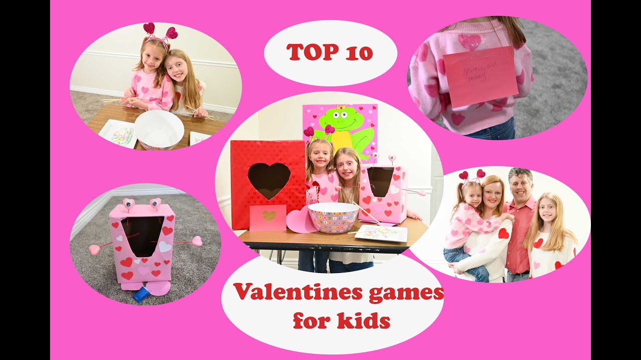 Топ-10 игр для детской вечеринки в честь Дня святого Валентина