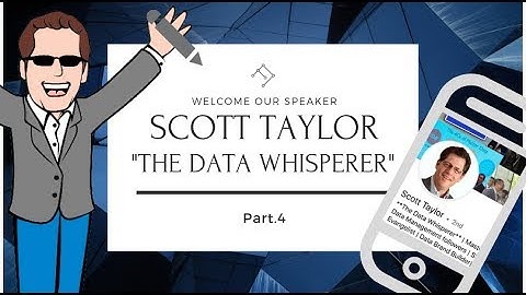 ThinkLinkers interview with Scott Taylor Part 4. PUT YOUR DATA TO WORK!