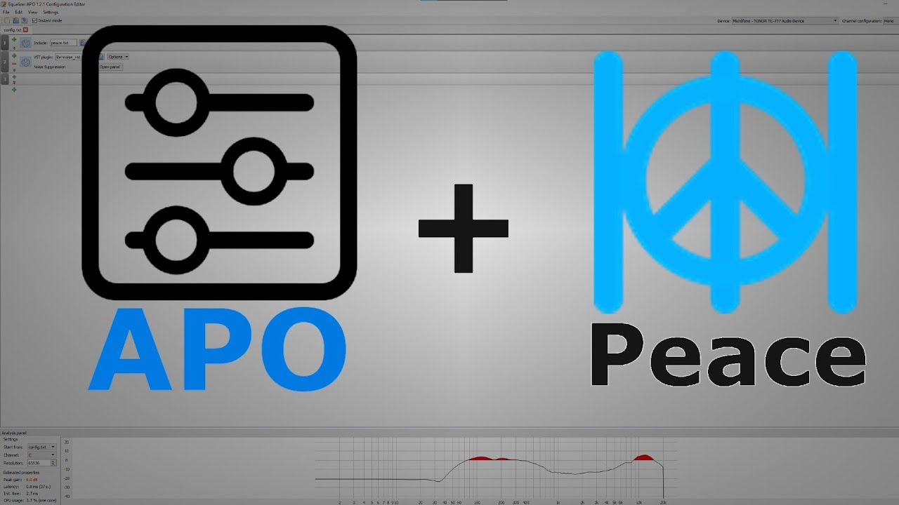apo equalizer with peace gui apo equalizer with peace gui