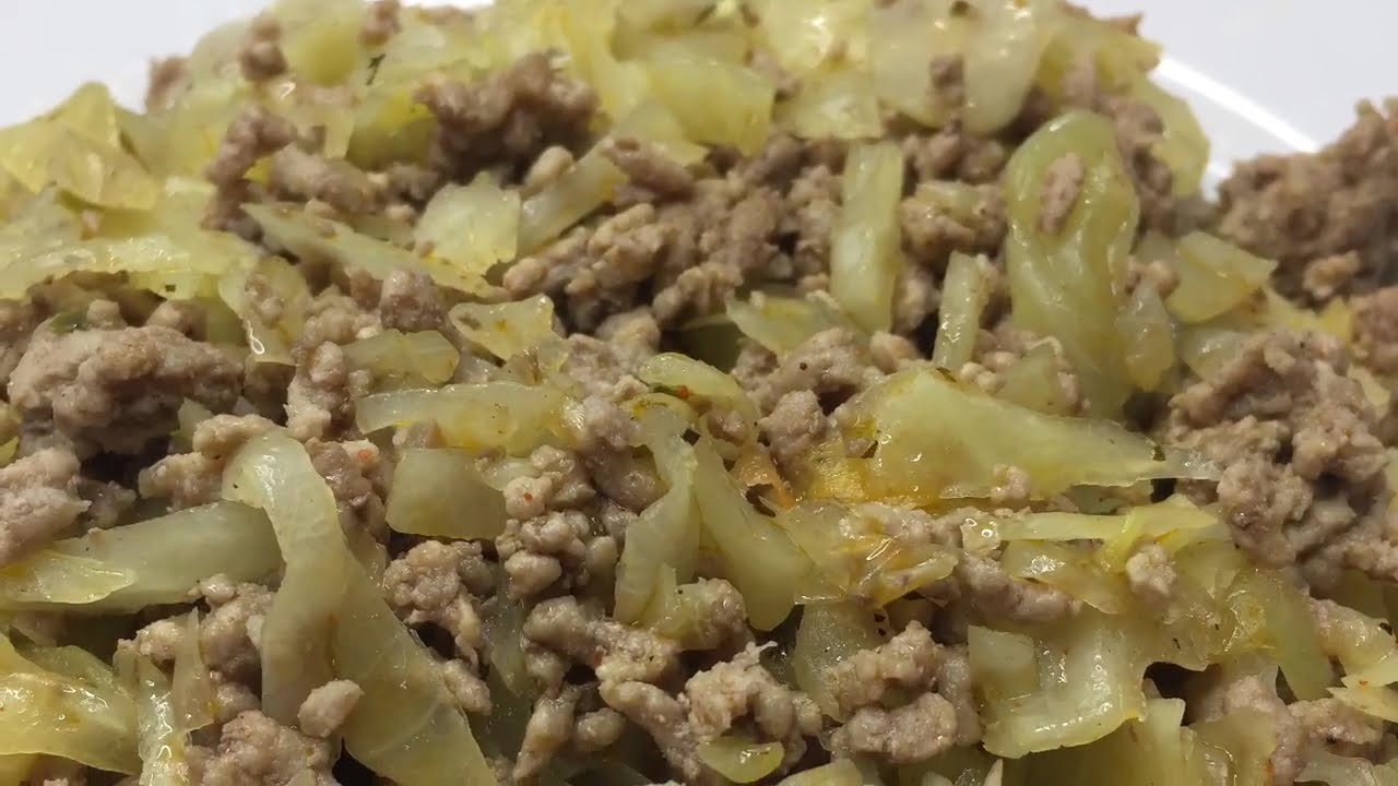 Κετογονικός κιμάς με άσπρο λάχανο | Πανεύκολο & χαμηλό σε υδατάνθρακες