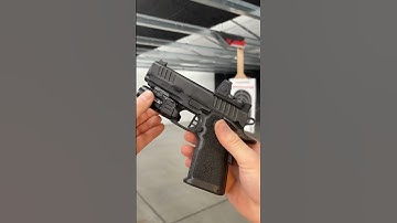 POV mag dump Staccato C w/ Trijicon RMR and Streamlight TLR7HLX #gunshorts #staccato #pov