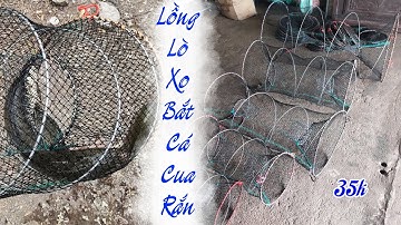 35k/1c Lồng Lờ Lò Xo Bắt Cá Tôm Cua Ếch Rùa Baba - Lờ Bát Quái Bẫy Cá Lóc Rắn Trê Nheo 0987.782.098