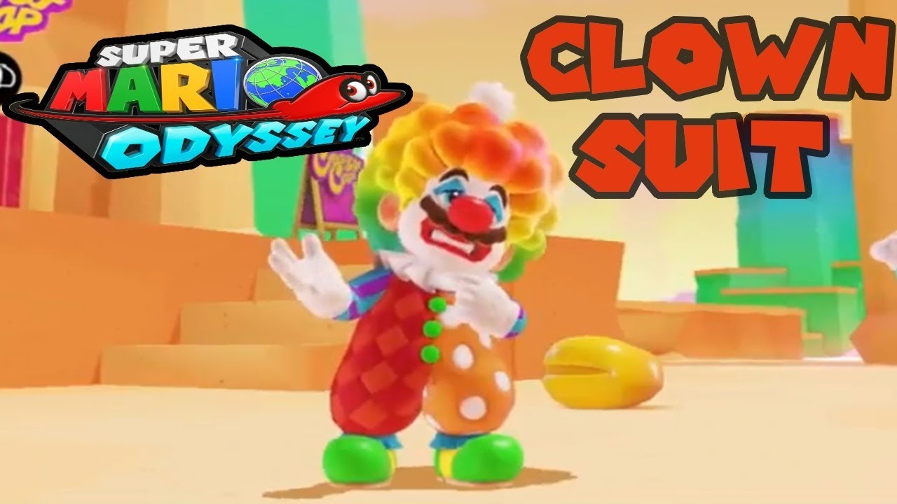 Super Mario Odyssey Clown Suit - YouTube