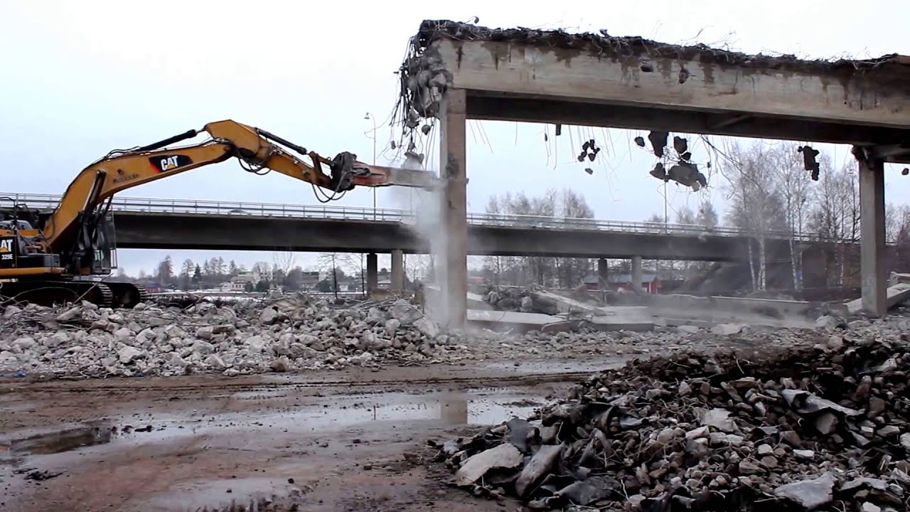 Betonisilta romahtaa, Tervasaari, Hamina