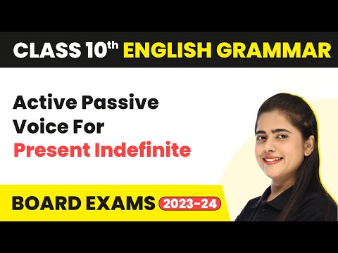 Video Active-Passive Voice Present Indefinite Tense... - youtube