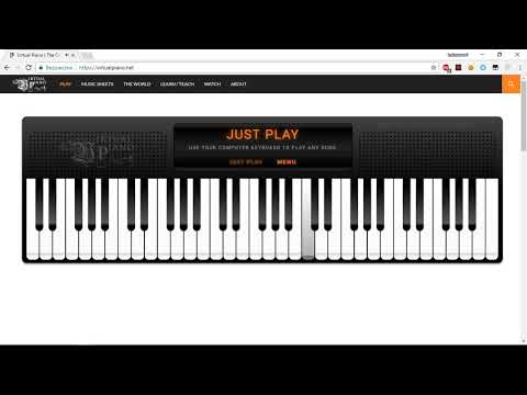 Virtual Piano Megalovania Part 1 Youtube - megalovania roblox i love this game youtube