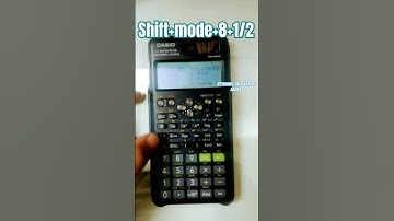 how to convert your calculator in normal mode casio fx-991 es plus (#shorts) #calculator