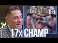 John Cena On Winning His 17th World Championship