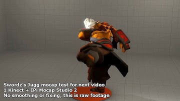 Juggernaut Motion Capture Test