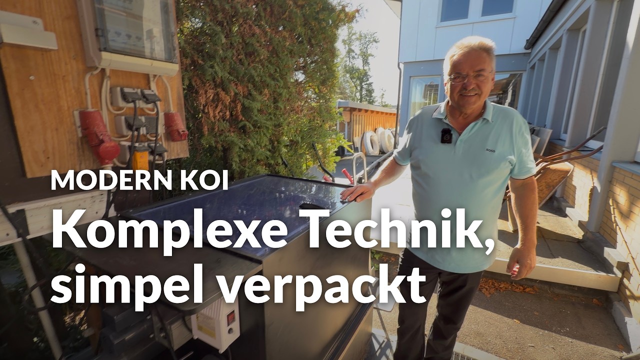 Bei Genesis Teil 4: Trommelfilter ohne Schnickschnack | Modern Koi Blog #8404