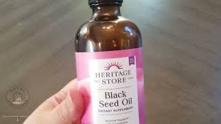 HERITAGE STORE Black Seed Oil REVIEW