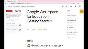 Google Workspace for Education: Getting Started || #qwiklabs || #GSP978 ||  [With Explanation🗣️]