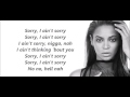 Sorry-Beyonce