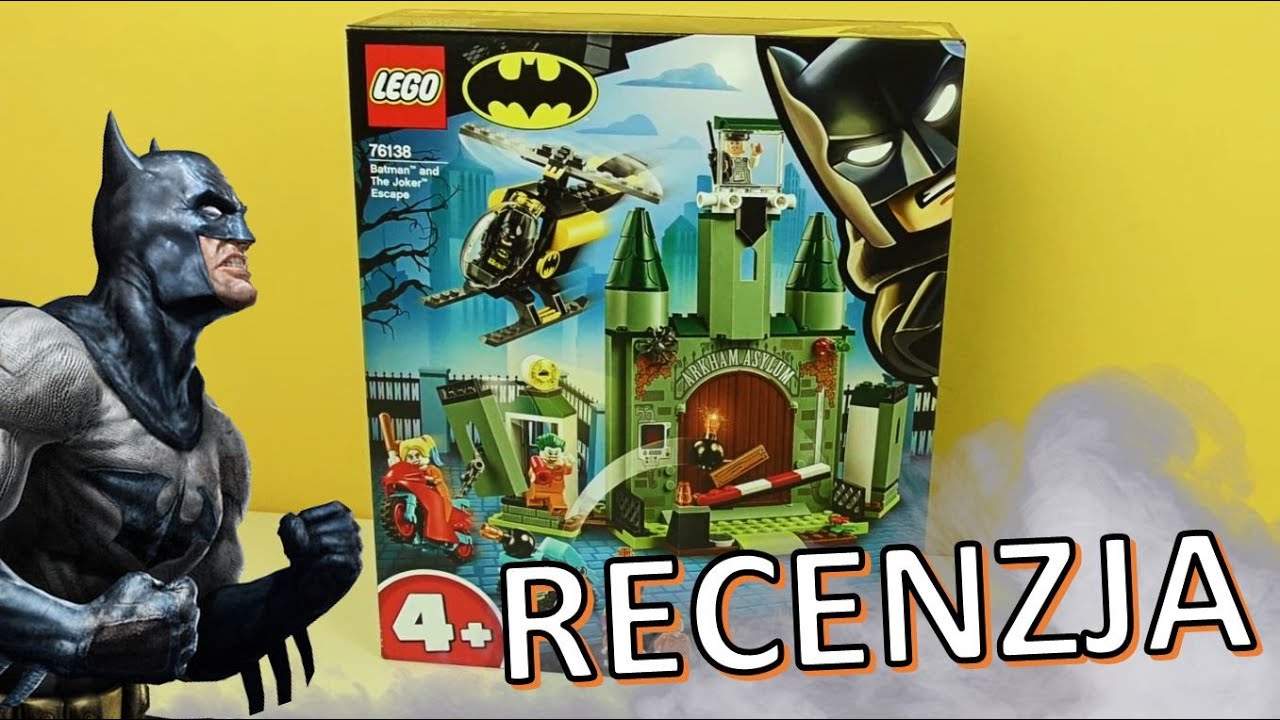 LEGO DC Super Heroes Batman i ucieczka Jokera 76138 / RECENZJA - YouTube