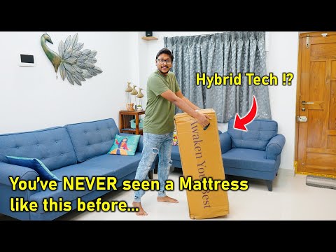 Most Comfortable Mattress in India 2023..? Emma Hybrid Mattress Unboxing