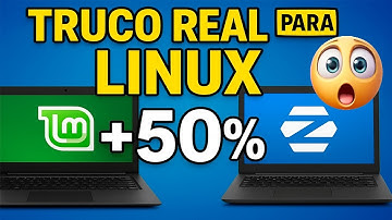Truco Para Hacer Linux SUPER RÁPIDO en PC Vieja | 🔥Optimiza Mint y Zorin OS