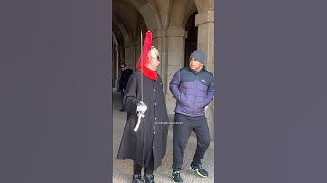 Tourist Messed with the WRONG King’s Guard