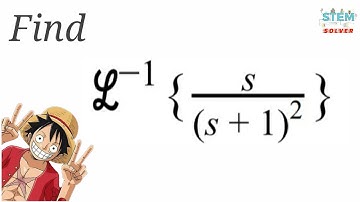 7.3-17 Find Inverse Laplace Transform of s/(s+1)^2 | DE