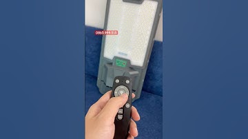 Hướng dẫn sử dụng đèn có cảm biến chuyển động