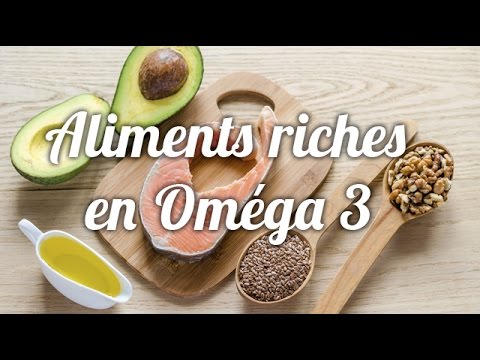 Quels sont les aliments contenant beaucoup d’Omega 3 ? - YouTube