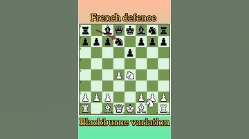 French defence #chess #chesstactics #chessstrategies #chesslover #chessmate #chessopening