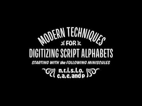 Modern Techniques for Digitizing Script Alphabets