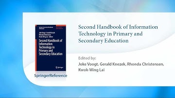 Second Handbook of Information Technology in Primary and Secondary Education