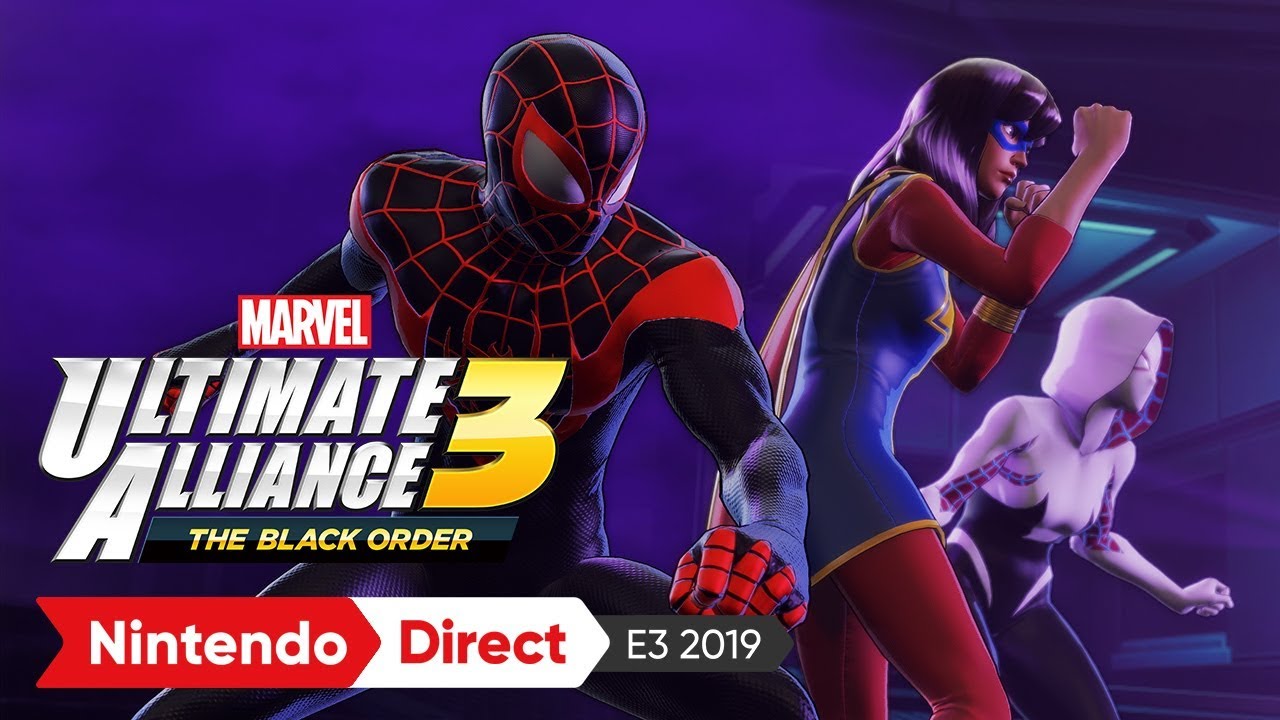Marvel Ultimate Alliance 3 The Black Order Nintendo Switch 任天堂