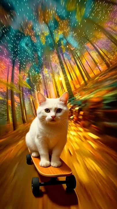 Billi On Board Magical Forest Ride#shorts #cat #trending