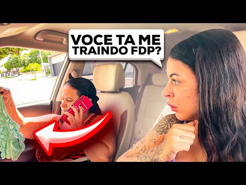 TROLLEI MINHA MAE COM UMA CALCINH4 DENTRO DO CARRO!!!