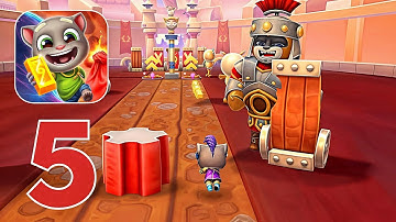 Talking Tom Time Rush - Gameplay Walkthrough Part 5 - Minutes Run (iOS, Android)